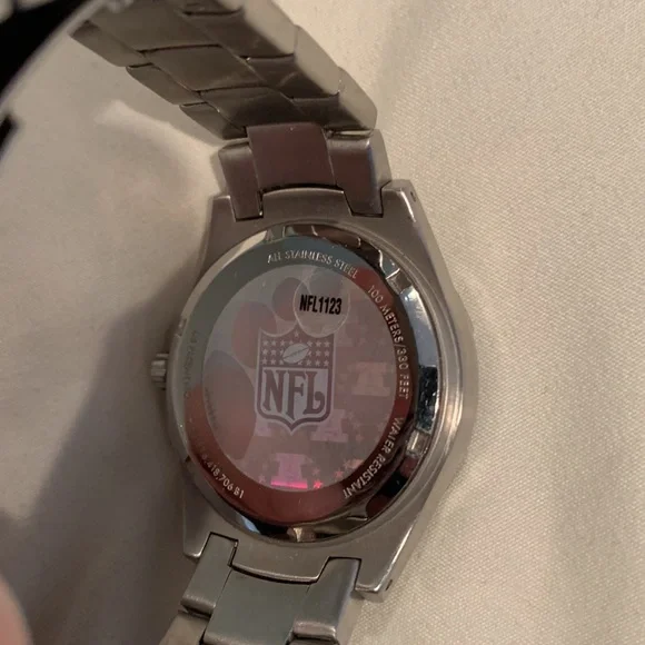 Officially Licensed New York Giants Fossil Watch - Picture 4 of 4